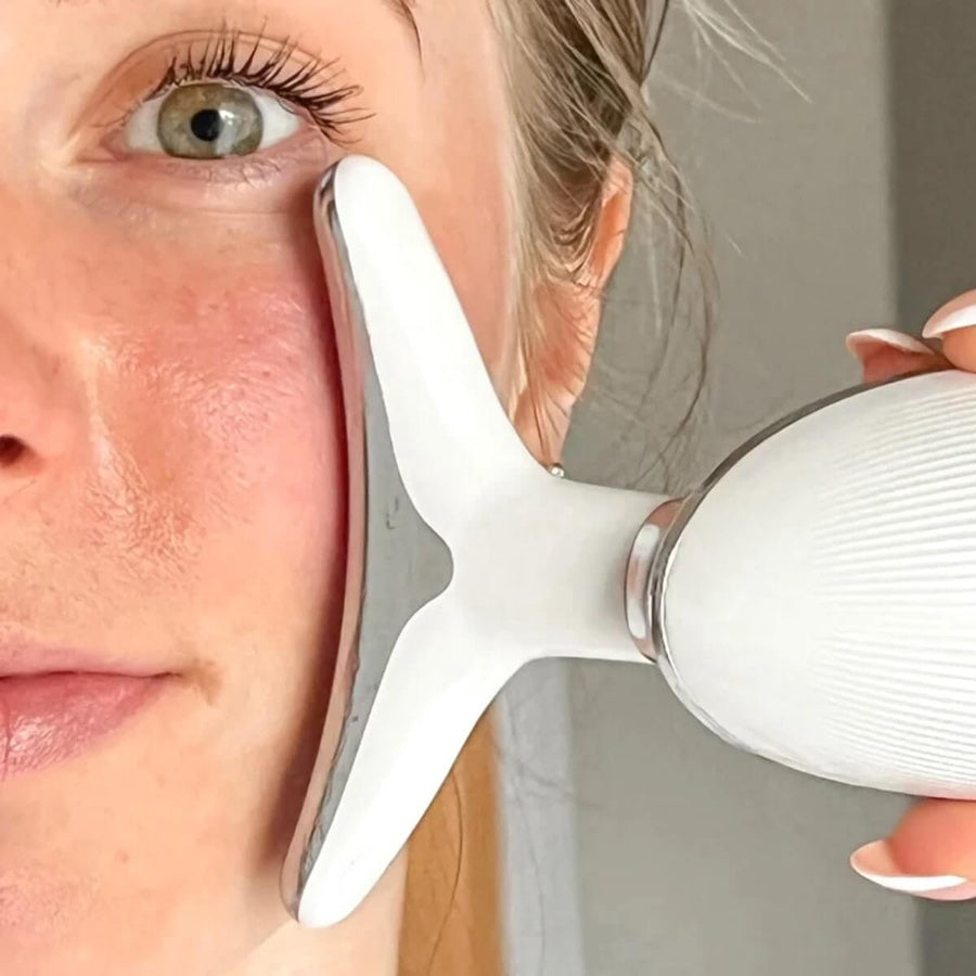 جهاز العناية الذكية بالبشرة وشد الوجه بتقنية الهايفو وEMS